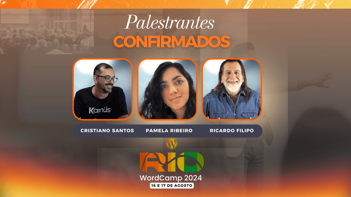Segunda lista de palestrantes confirmados!